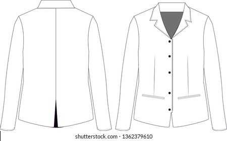 Illustrations jacket and coat