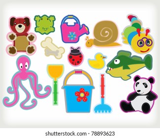 illustrations for kids, ideal for kindergarten and children books