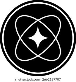 Ilustraciones del logotipo de la criptomoneda Layerai-Lai sobre un fondo abstracto. Representaciones 3D.