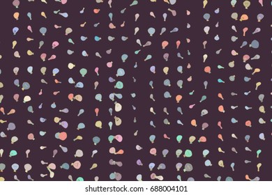 Illustrations of light bulbs. Good for web page, wallpaper, graphic design, catalog, texture or background. Idea conceptual. Vector graphic.