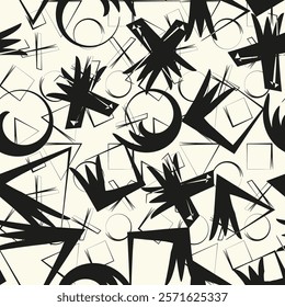 Illustrations of line or shape. Good for web page, wallpaper, graphic design, catalog, texture or background. Vector isolated on white.