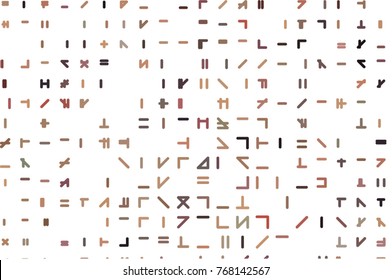 Illustrations of line or shape. Good for web page, wallpaper, graphic design, catalog, texture or background. Vector isolated on white.