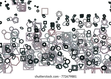 Illustrations of line or shape. Good for web page, wallpaper, graphic design, catalog, texture or background. Vector isolated on white.