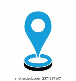 ilustraciones de marcadores de localización de mapas, empresas, logotipos, iconos y otros