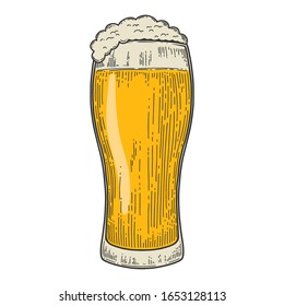 Illustrations of mug of beer in engraving style. Design element for logo, label, emblem, sign. Vector illustration