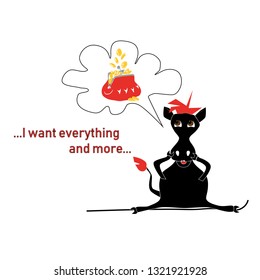 
illustrations for print, horse in red, vector graphics, illustration