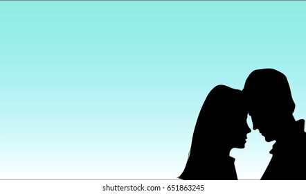 The illustrations show the love of men and women.