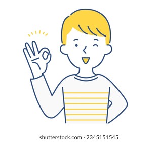 Illustrations that are simple and easy to use with a small number of colors. Vector data that is easy to edit.