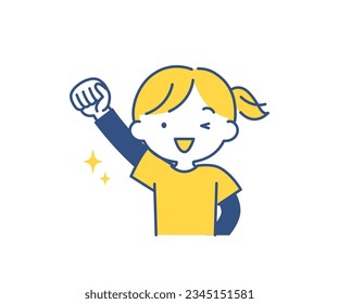 Illustrations that are simple and easy to use with a small number of colors. Vector data that is easy to edit.