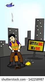 illustrations for those who violate the terms of the security 
