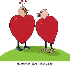 illustrations for valentine day