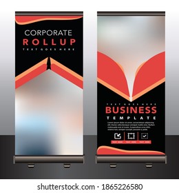 illustrations vector art, Rollup banner, banner ads