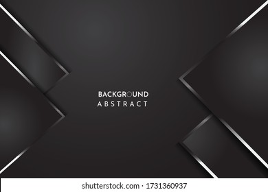 Illustrations vector of background abstract luxury design with shine silver. Elegant design, modern design, minimalist design background.