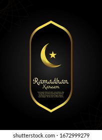 Illustrationen Vektorillustration Grafik von Ramadan Kareem. Grüße für das islamische religiöse Festival Eid mit dem Mond. Elegantes Konzept. EPS10-Vektorillustration