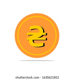 Illustrations vector graphic Ukrainian currency