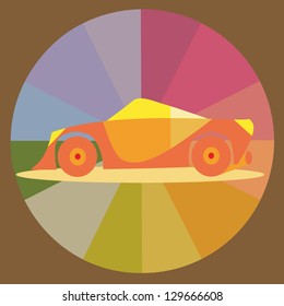 Illustrations and vector of sport car
