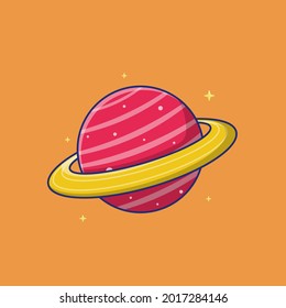 Illustrations Vectors graphic planet saturn of fit for space design projects and content