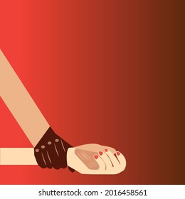 Illustrations or vectors of victims of rape or sexual harassment by men against women