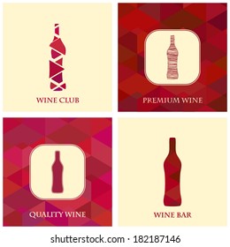 Illustrations for wine, wineries, restaurants and wine shops