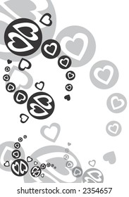 illustrationthe for Valentine's day