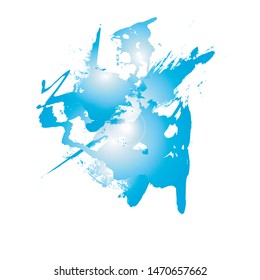 illustration,watercolor vector on the white background for background