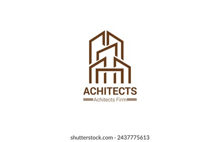 Illustrative badge representing the harmony between structure and environment, with organic shapes and eco-conscious design.