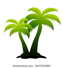 Illustrative image of a coconut tree.