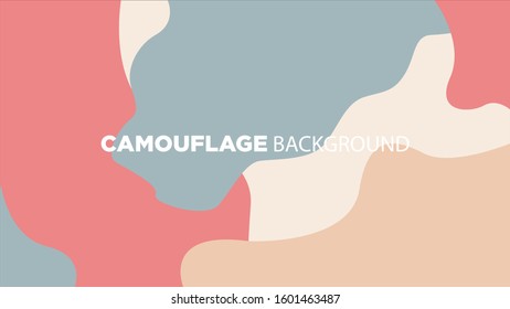 illustrative template for a modern sleek and mild invitation card or birthday card.