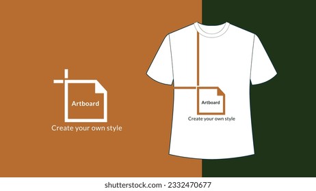 Illustrator Artboard tool icon t shirt, Artboard design, Ai t shirt. graphic designer shirt design