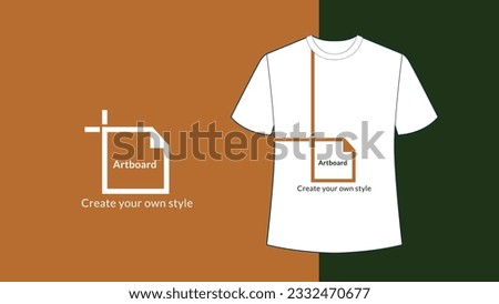 Illustrator Artboard tool icon t shirt, Artboard design, Ai t shirt. graphic designer shirt design