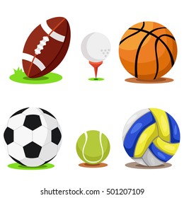 Illustrator of ball mix collection 