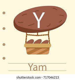 Illustrator of balloon y yam