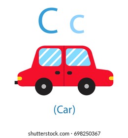 Illustrator of C for Car