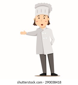 Illustrator of chef
