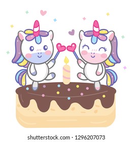 Royalty Free Kawaii Birthday Cake Stock Images Photos Vectors