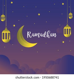 illustrator design about the month of ramadan