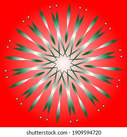 Ilustrador y diseño de un fondo colorido
