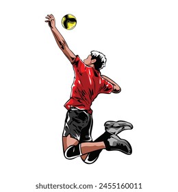 Illustrator Design Stock Vektorgrafik Welt des Sports