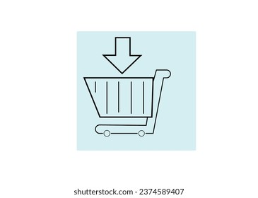 illustrator design  vector eps file,creative line art icon illustration design for background color full line art icon out line vector.