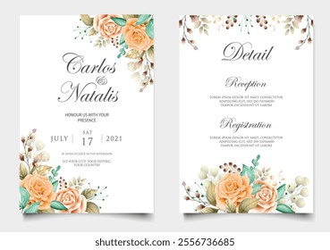 Illustrator and designer. Wedding Invites, save the date, Birthday Invites, Video Invites, E-Cards. Abstract and Elegant Invitation Card.