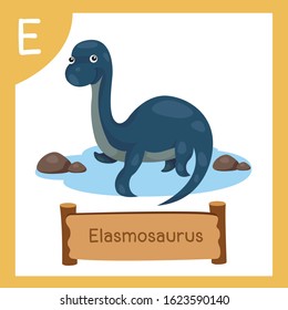 
Illustrator of E for Dinosaur elasmosaurus