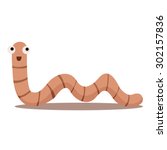 Illustrator of earthworm one
