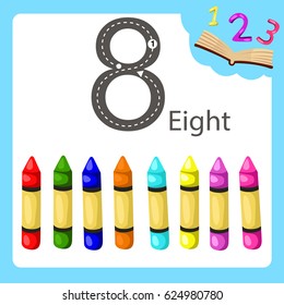 Illustrator of eight number