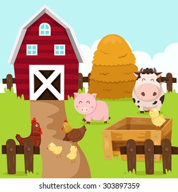 Illustrator of farm and animal