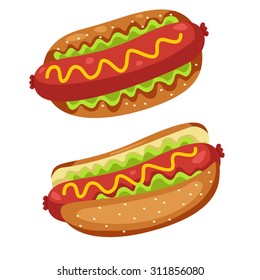 Illustrator of fast food