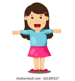 Illustrator of girl