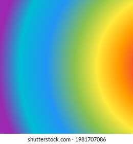 illustrator graphic of rainbow colors. Vector - EPS10