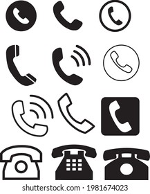 illustrator icon smart phone icon vector. Set of flat Phone and phone symbol collection