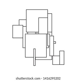 
Illustrator images in the form of cubes or rectangles