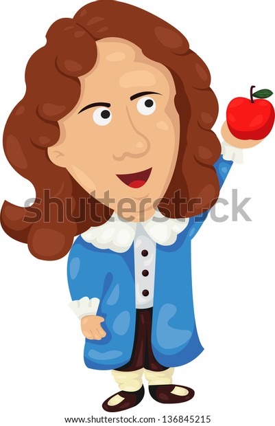 Ilustrador De Isaac Newton Vector De Stock Libre De Regalías 136845215 Shutterstock 5125